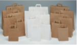 BOLSA DE PAPEL DE ASA RIZADA Y PLANA ANONIMAS